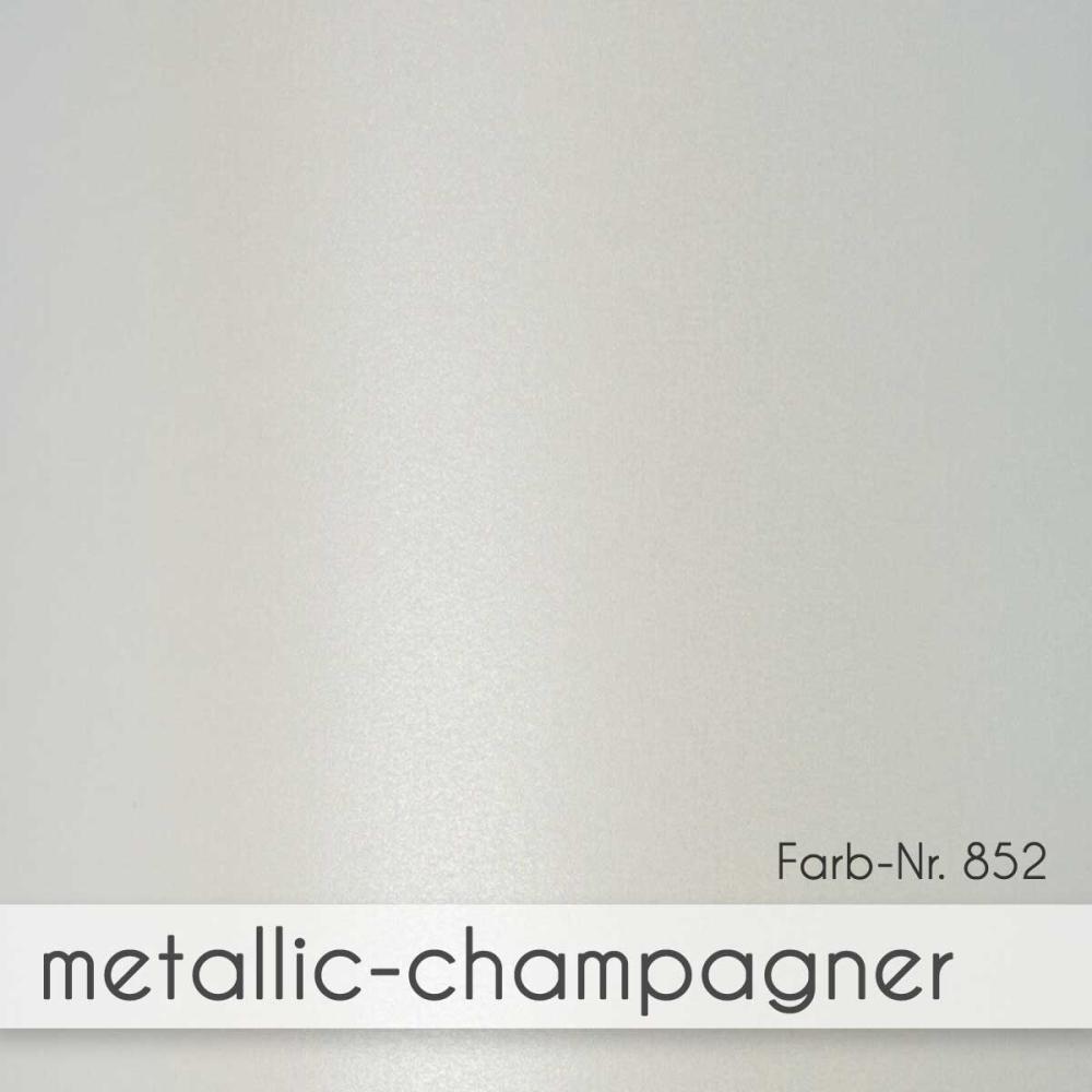 Karte - Einlegekarte 15x15 cm 300g/m² in metallic champagner