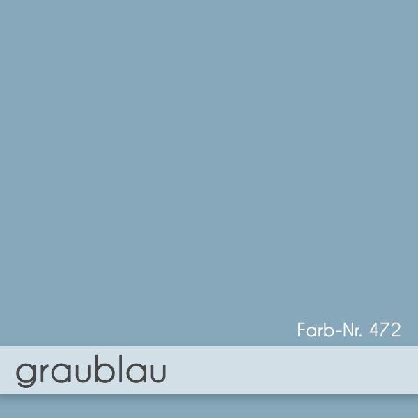 Faltkarte mit Briefumschlag DIN B6 in graublau