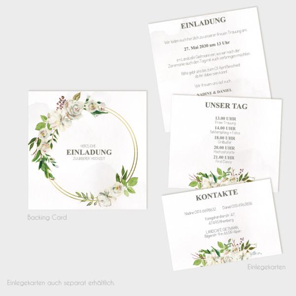 Backing-Card "Antique White" 14x14
