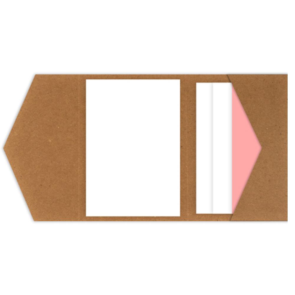 Einlegekarte blanko 15x6cm quer beidseitig (eigenes Design)