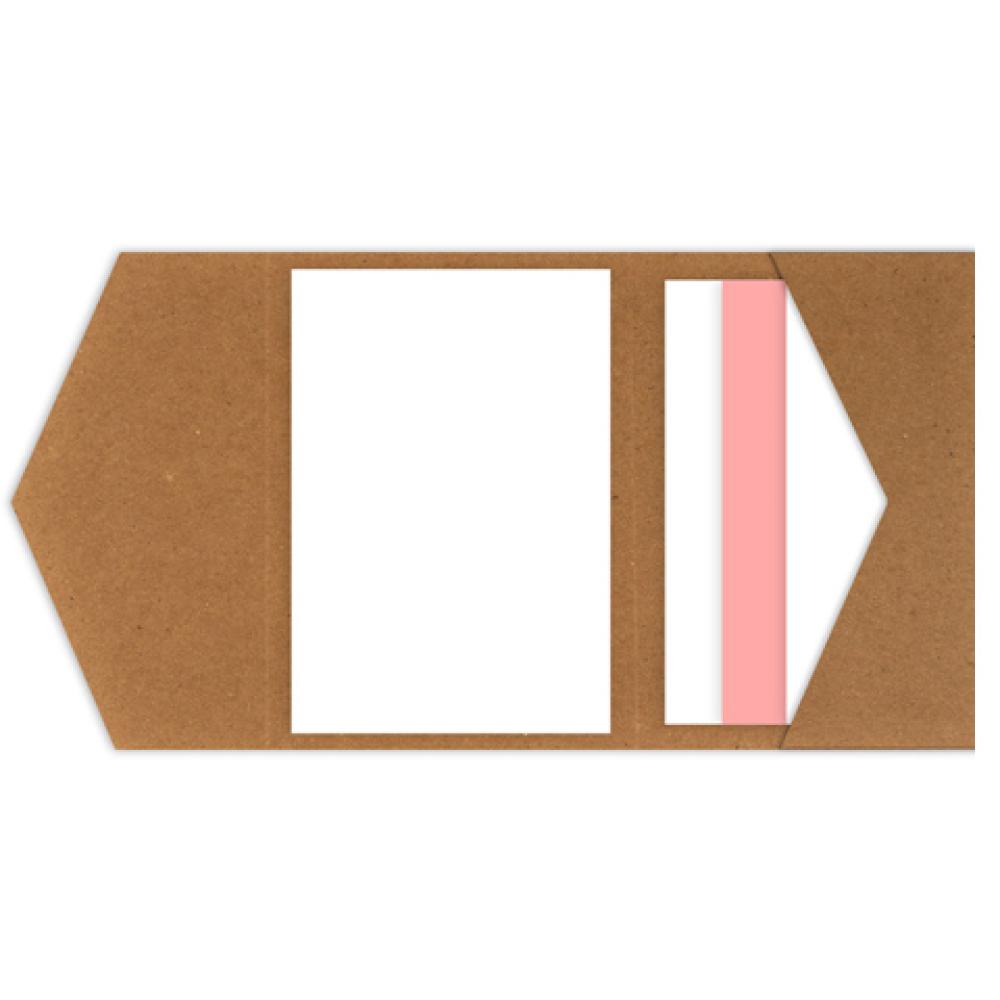 Einlegekarte blanko 15x8cm quer beidseitig (eigenes Design)