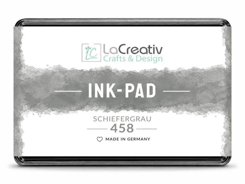 LaCreativ Ink-Pad – Stempelkissen schiefergrau