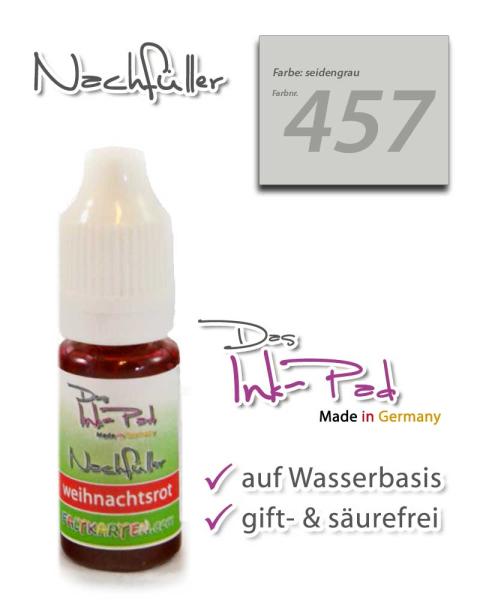 LaCreativ Nachfüller 10ml in seidengrau für Das Ink-Pad - Stempelkissen