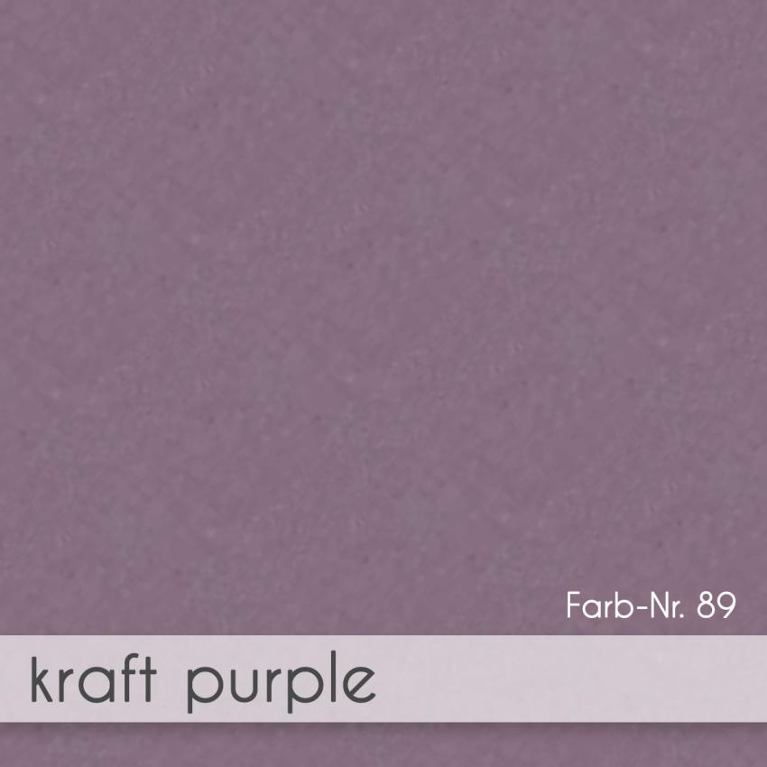 Passepartoutkarte rechteck 3-Fach DIN A6 in kraft purple