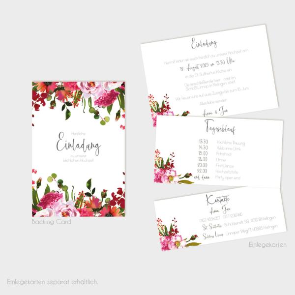 Backing-Card "Blush Pink" 11x16