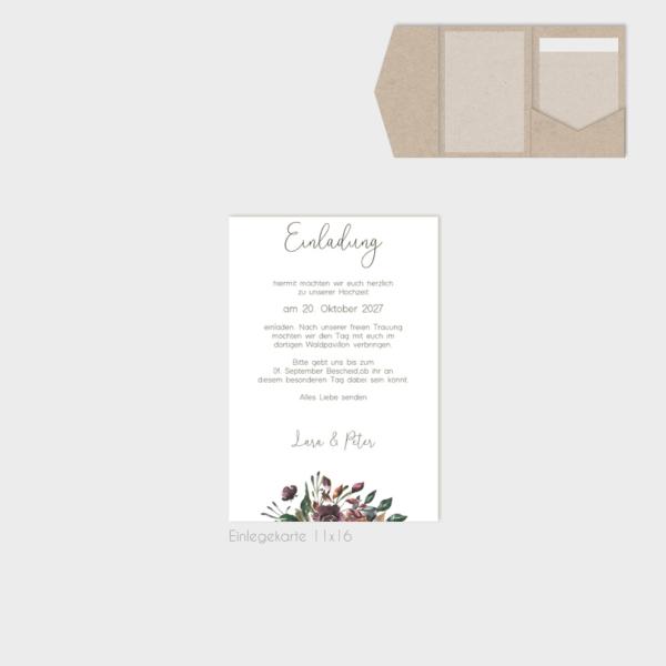 Einlegekarten-Bundle "Her Flowers" B6 