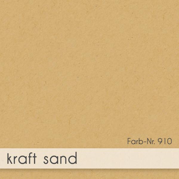 Karte - Einlegekarte DIN B6 220g/m² in kraft sand